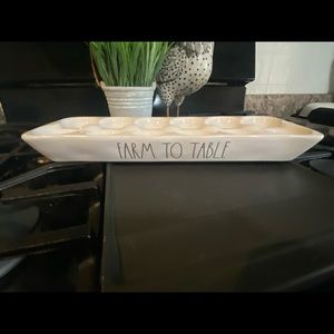 Rae Dunn Farm Fresh Egg Tray